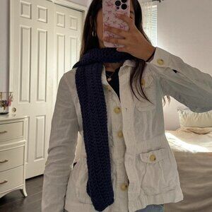 Women's Navy Scarf-wraps